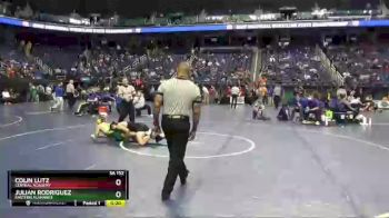 3 lbs Cons. Round 2 - Colin Lutz, Central Academy vs Julian Rodriguez, Eastern Alamance