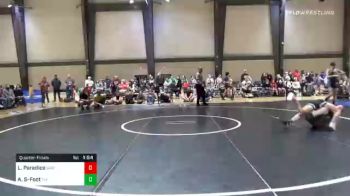 130 lbs Quarterfinal - Logan W Paradice, Storm Wrestling Center vs Asa Smith-Foot, Teknique Wrestling