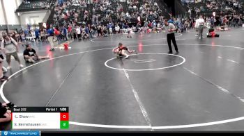 53-58 lbs Cons. Semi - Landon Shaw, 2TG vs Spencer Bernshausen, FoxFit Wrestling