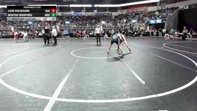115 lbs Round Of 32 - Liam Walbourn, Nevada Tiger Pit vs Boston Morford, Mercer County Wrestling Club