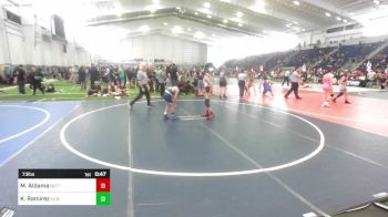 73 lbs Consi Of 4 - Maddox Aldama, No Team vs Kai Ramirez, LV Bears WC