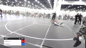 65 lbs Semifinal - Ayden Cruz, Vasky Bros vs Messias Sena, Top Notch