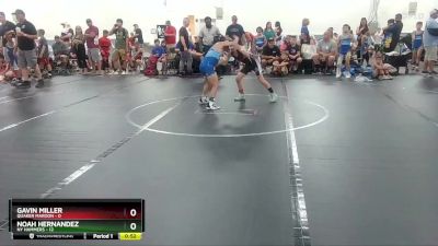 68 lbs Round 1 (6 Team) - Noah Hernandez, NY Hammers vs Gavin Miller, Quaker Maroon