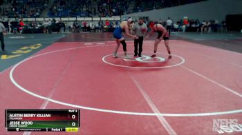 4A-220 lbs Champ. Round 1 - Austin Berry Killian, Tillamook vs Jesse Wood, Crook County