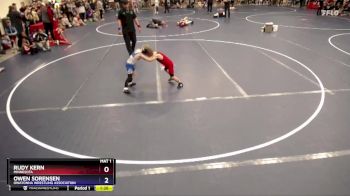 Quarterfinal - Rudy Kern, Minnesota vs Owen Sorensen, Owatonna Wrestling Association