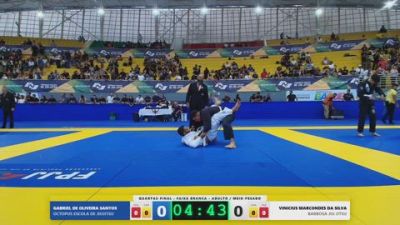 VINICIUS MARCONDES DA SILVA vs GABRIEL DE OLIVEIRA SANTOS 2026 FPJJ Campeonato Paulista