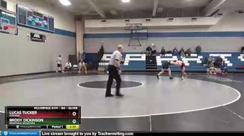 165 lbs Semifinal - Lucas Tucker, Chicago vs Brody Dickinson, Nebraska Wesleyan