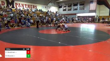 126 lbs Round Of 16 - Connor Goodman, Nc vs Richie Rizzuto, Nc