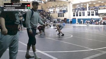 133 lbs Round Of 64 - Maddox Rosenblatt, St. Joe's Prep vs Carter Soto, Owen J. Roberts
