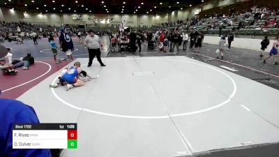 121 lbs Rr Rnd 2 - Fabian Rivas, Spanish Springs WC vs Cooper Culver, Durham WC