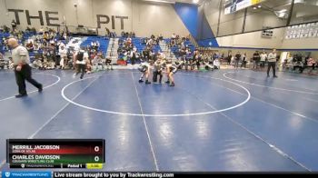 115 lbs Cons. Semi - Merrill Jacobson, Sons Of Atlas vs Charles Davidson, Cougars Wrestling Club