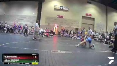 150 lbs Round 2 (6 Team) - Nolan Vogel, American Gladiators vs Aidan Kincaide, Indiana Outlaws