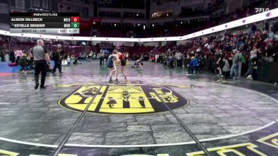 140 lbs Champ. Round 1 - Alison Dillbeck, Melba vs Estelle Bender, Middleton