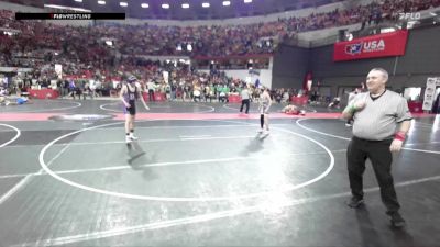 125 lbs Champ. Round 2 - Easton Retz, Boyceville vs Tate Lindner, Iowa-Grant Wrestling Club