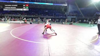 120 lbs Quarterfinal - Dayanna Alvarez, Ceres vs Jordan Deleon, Oak Ridge