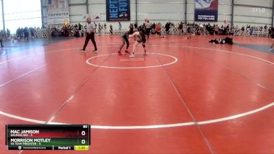 80 lbs Rd# 8- 12:30pm Saturday Final Pool - Mac Jamison, Nauman Red vs Morrison Motley, VA Team Predator