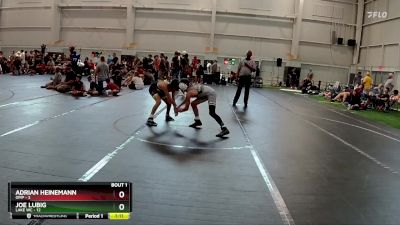 84 lbs Finals (2 Team) - Adrian Heinemann, OMP vs Joe Lubig, Lake WC