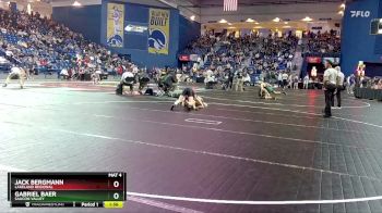 113 lbs Champ. Round 2 - Jack Bergmann, Lakeland Regional vs Gabriel Baer, Saucon Valley