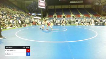 182 lbs Rnd Of 128 - Brayden Gautreau, Michigan vs Brian Petry, Nebraska