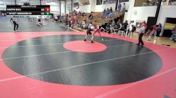 197 lbs 5th Place Match - Wyatt Sieniarecki, Albion vs Hadyn Ball, Wabash