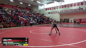 106 lbs Round 2 - Owen Nelson, Cuyahoga Valley Christian Academy vs Jake Landis, Graham