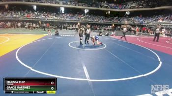 6A 152 lbs Cons. Round 1 - Gracie Martinez, Keller Fossil Ridge vs Marissa Ruiz, Temple