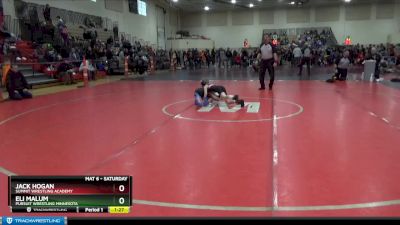 65 lbs Cons. Semi - Eli Malum, Pursuit Wrestling Minnesota vs Jack Hogan, Summit Wrestling Academy