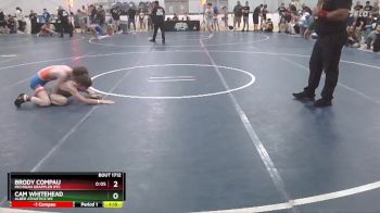 80 lbs Quarterfinal - Brody Compau, Michigan Grappler RTC vs Cam Whitehead, Alber Athletics WC