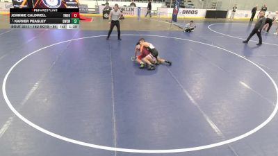 16U Boys - 94 lbs Quarters - Karver Peasley, Omak Wrecking Crew Wrestling vs Johnnie Caldwell, Threestyle Wrestling Of Oklahoma