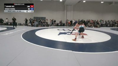57 kg Champ. Rd Of 64 - Asher Jex, Legacy Elite Wrestling Club vs Jonah Hodel, Impact Wrestling Academy