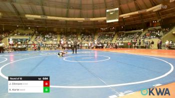 46 lbs Round Of 16 - Jaxon Ditmore, Dark Cloud Wrestling Club vs Alex Korte, Wagoner Takedown Club