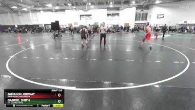 165 lbs Prelim - Jamason Jodway, Davenport University vs Gabriel Smith, St. Cloud State