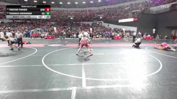 175 lbs Champ. Round 1 - Thomas Dieringer, Ozaukee vs Trevor Fisher, Oconto Falls/Abrams Youth Wrestling