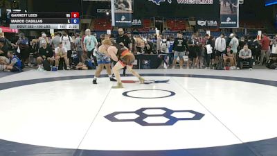 190 lbs Champ. Rd Of 128 - Garrett Lees, Washington vs Marco Casillas, Illinois