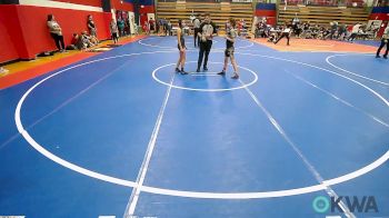 98 lbs Rr Rnd 5 - Averie McCormack, Mojo Grappling Academy vs Amiyah Marsh, Bixby Youth Wrestling