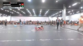 64 lbs Round 3 (8 Team) - Jace Hughes, Backyard Brawlers Red vs Josiah Rivera, Top Rank