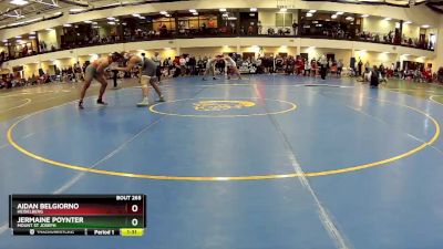 197 lbs Cons. Round 3 - Jermaine Poynter, Mount St Joseph vs Aidan Belgiorno, Heidelberg