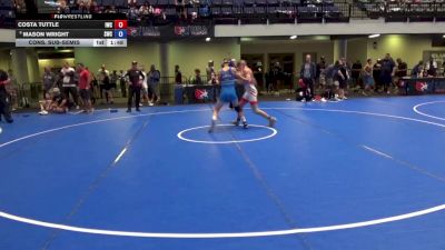 110 lbs Cons. Sub-semis - Costa Tuttle, IsleStyle Wrestling Club vs Mason Wright, Suples Wrestling Club