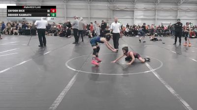 64 lbs Round 3 (6 Team) - Zayden Bice, Rising Kingz vs Dekker Kamrath, Potentially Dangerous