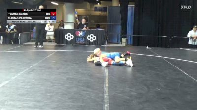 63 lbs Semis - James Evans, Bartlesville Wrestling Club vs Eljotas Zaremba, Savage House Wrestling Club