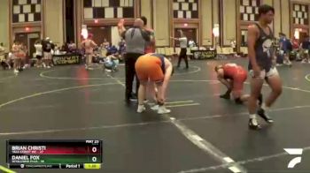 220 lbs Round 5 (6 Team) - Daniel Fox, Wyalusing Plus vs Brian Christi, Yale Street WC