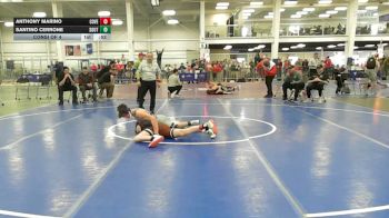 124 lbs Consi Of 4 - Anthony Marino, Coventry vs Santino Cerrone, Southside WC