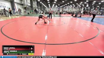 140 lbs Rd# 2 10:30am Friday - Brody Sendele, POWA vs Ricky Jewell, PA Blue