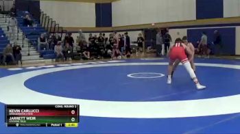 165 lbs Cons. Round 2 - Kevin Carlucci, Bridgewater State vs Jarrett Weir, Stevens Tech