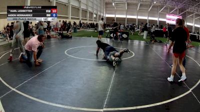 150 lbs Cons. Round 2 - Myka Love, Utah vs Preston Lang, Utah