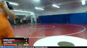 113 lbs Champ. Round 1 - Nadia Keene, Lebanon vs Samera Henson, Hamilton Heights