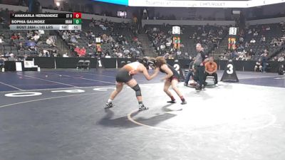 145 lbs Consolation - Anakarla Hernandez, St Helena (NC) vs Sophia Galindez, Orange Vista (SS)