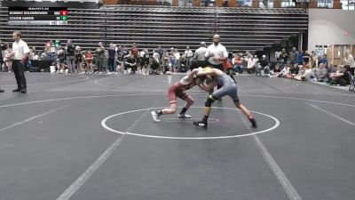 72 lbs Round 3 (8 Team) - Dominic Golembiewski, Neighborhood Wrestling vs Colton Harris, Crossroads Wrestling