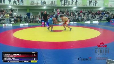 92kg Semifinal - Jaren Alaimoana, Grande Prairie WC vs Heyten Bal, Canadian Mal Wrestling