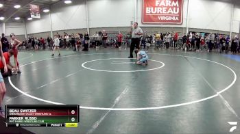 63 lbs Cons. Round 4 - Beau Switzer, Shenandoah Valley Wrestling Cl vs Parker Russo, Mat Sharks Wrestling Club